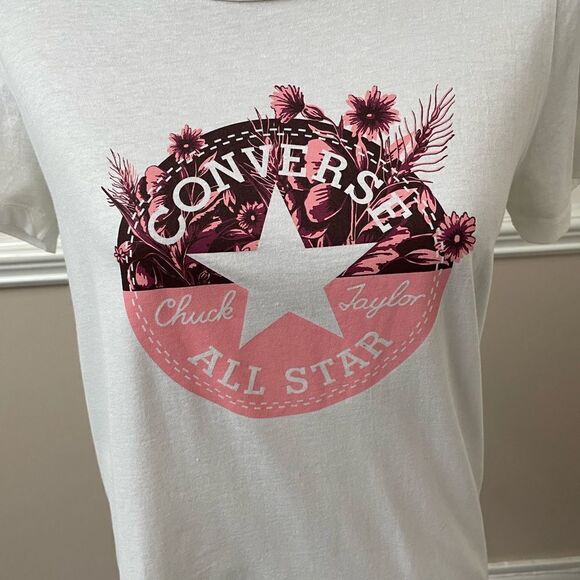 Converse Floral Classic Fit Graphic Tee - Picture 2 of 5